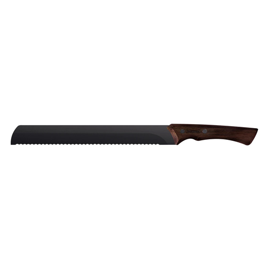 TRAMONTINA Churrasco Black Serrated Knife 10 inch
