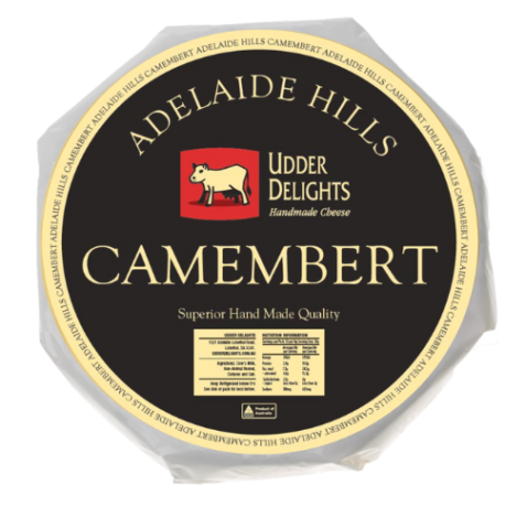 Udder Delights Camembert Cheese Packet 200g