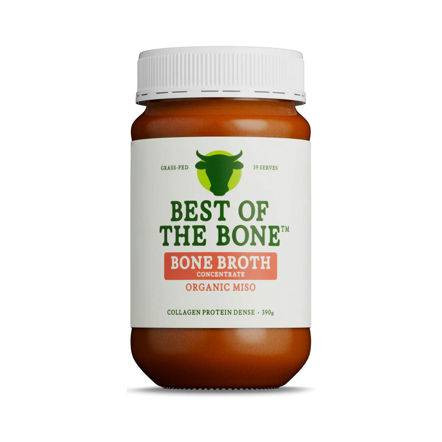 BEST OF THE BONE Organic Miso Bone Broth Concentrate 390g