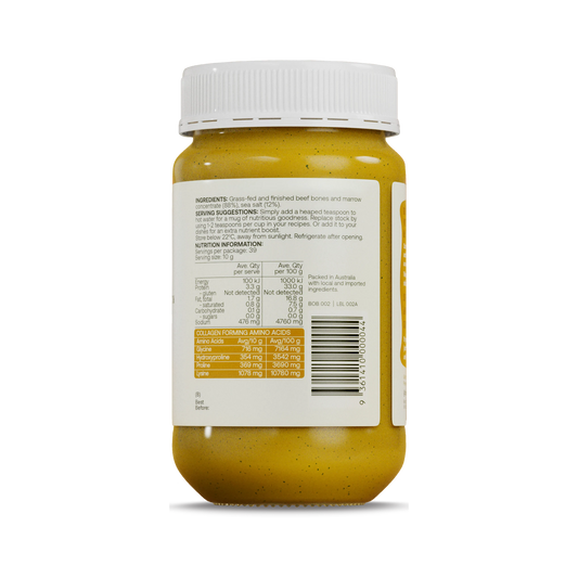 Best of the Bone Organic Turmeric Ginger and Pepper Bone Broth Concentrate 390g